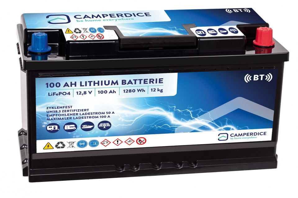 CAMPERDICE Lithium-Batterie 100 Ah (S) – Reisemobil-Center Lörrach