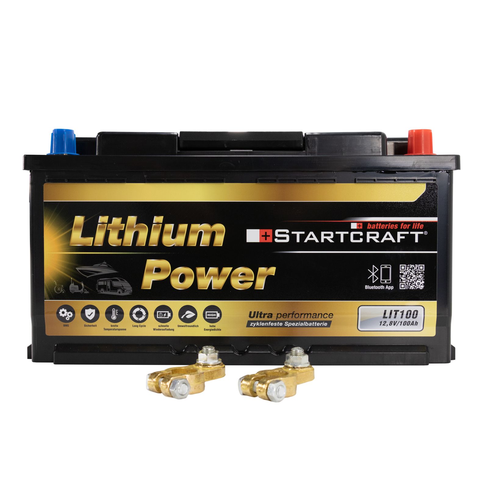 100Ah Lithium Batterie von Startcraft